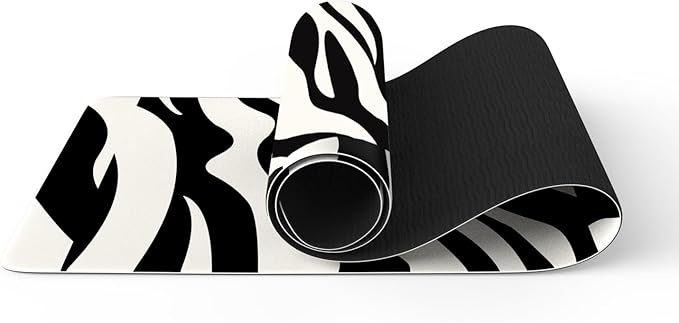 FOLAI Extra Thick Yoga Mat 6mm，pilates mat thick - Non-Slip Exercise Mat for HIIT, Pilates & Home Workouts & Workout with Free Carry Strap