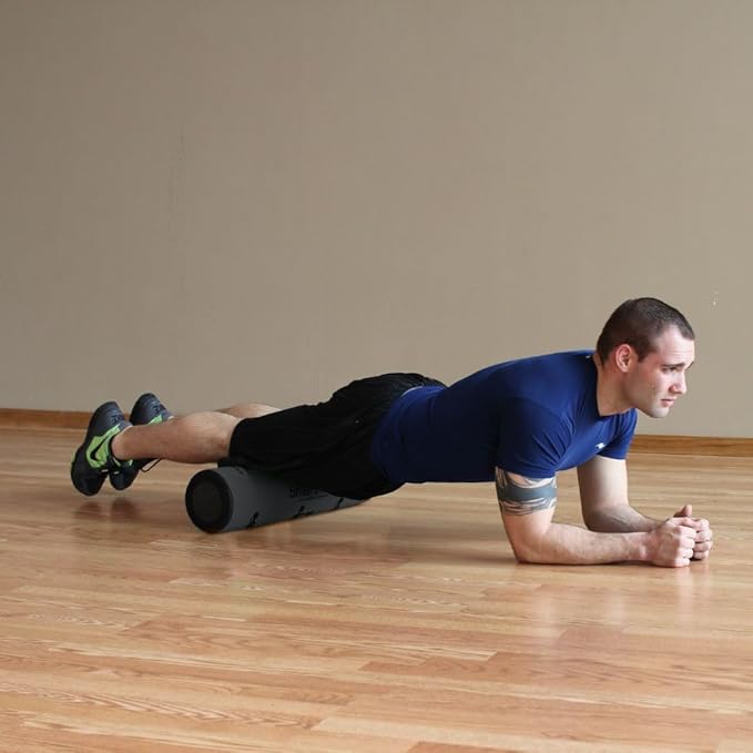 Prism Fitness 2 Foot Long Smart Recovery Self-Guided Muscle Recovery Roller for Flexibility and Warmups
