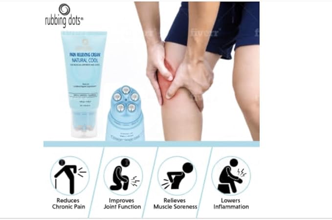 Muscle Pain Relief Cream - Topical Lotion for Back, Neck, Shoulder, Joint, Knee, Foot, Leg, Arthritis & Muscle Pain & Massage Therapy Dual-Pack 4 fl oz Each Tube