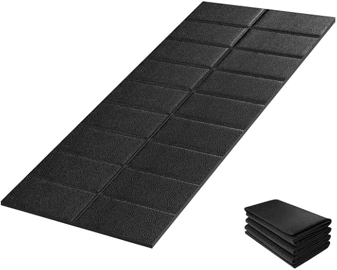 Walking Pad Mat for Carpet, Treadmill Mat for Hardwood Floors, Bike Mats Compatible with Peloton – Non-Slip Exercise Mats, Shock Absorbing & Floor Protection for Home Gym Use (71" x 32"x0.24"Th)