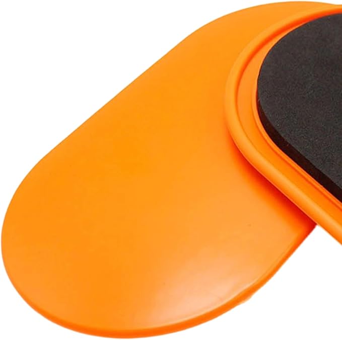 Core Sliders - 9.25 * 5.31inch Oval Shape Workout Sliding Equipment | Exercise Sliders Discs | Yoga Fitness Training Gliding Equipment | for Women Men Home Bedroom Floor Gym Indoor Daily Routine
