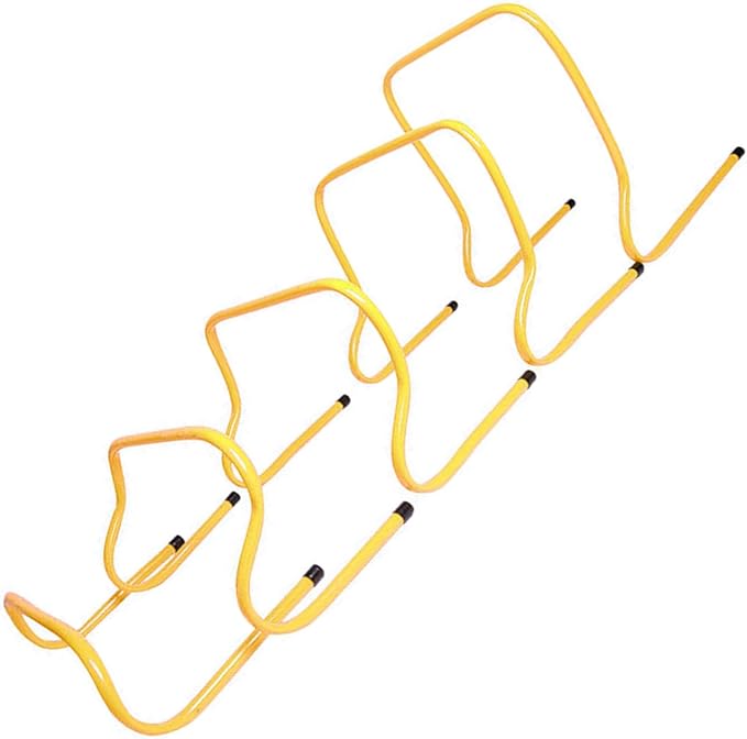 5 Pack Agility Speed Training Hurdles Detachable Agility Training Hurdles Sports Practice Equipment for Athletes, Soccer Football Training Equipment Hurdle Rack 5 Pieces