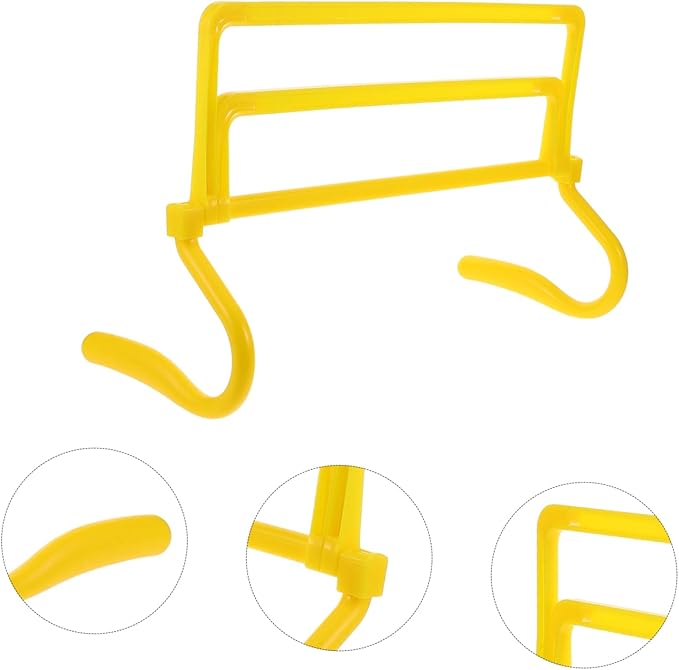 Adjustable Height Agility Hurdles for Football Training Portable Speed Hurdles Sturdy Base