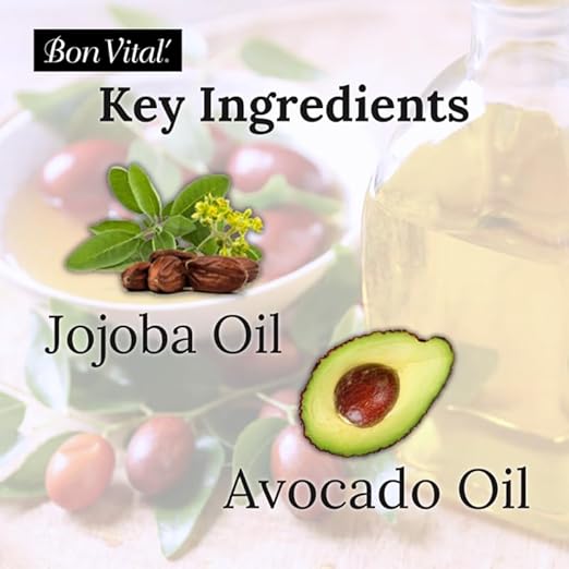 Bon Vital' Deep Tissue Massage Lotion, 1-Gallon, Professional-Grade Moisturizing Lotion for Deep Tissue Therapy, Non-Greasy Skin Softening Formula, Muscle Relaxation, Unscented