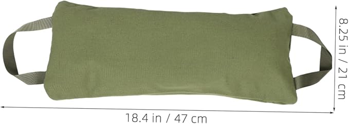 Canvas Weightlifting Sandbag for Fitness Training Unfilled Exercise Pouch for Yoga Leg Slimming Weightlifting Portable Gym Bag for Weight