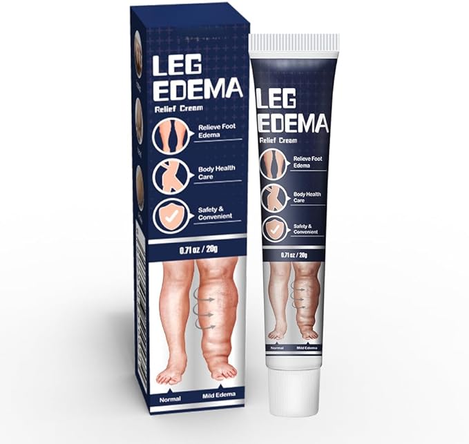 Leg Soothing Massage Cream (4 Pieces) | Plant Extract Nourishment, Lightweight & Fast-Absorbing, Firm Skin, Improve Sitting Edema