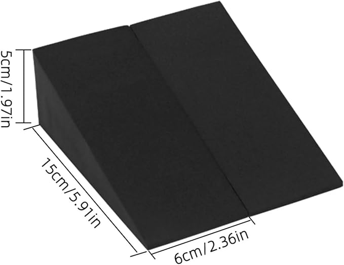 Yoga Foam Wedges 8Pieces Yoga Wedge Lightweight Footrest Cushion Calf Stretch Slant Board Squat