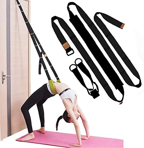 Waist Back Bend Assist Trainer-Door Flexibility Tensile Multifunction Yoga Stretching Leg, Ligament Back Posture Corrector Workout, for Pilates, Dance, Yoga, Gymnastics, Cheerleading, Splits
