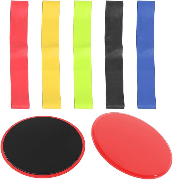 Fitness Sliding Discs, Core Slider Workout Equipment, Low - Impact Sliding Disks for Home Gym, Smooth Slide Mat for Abs, Strength and Stability Training