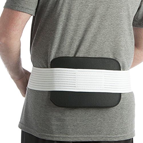 Magnetic Back, Hip, and Abdomen Wrap 8 (1") Dia. deep penetrating Neodymium Magnets (Mfg. Br Core Gauss Rating is 13,000-13,500 per Magnet). Made in USA Over 28 yrs.