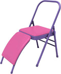 Yoga Chair,Thickened Auxiliary with Lumbar Support,It is Easier,for Home Office Dining Indoor Outdoor(Color2)