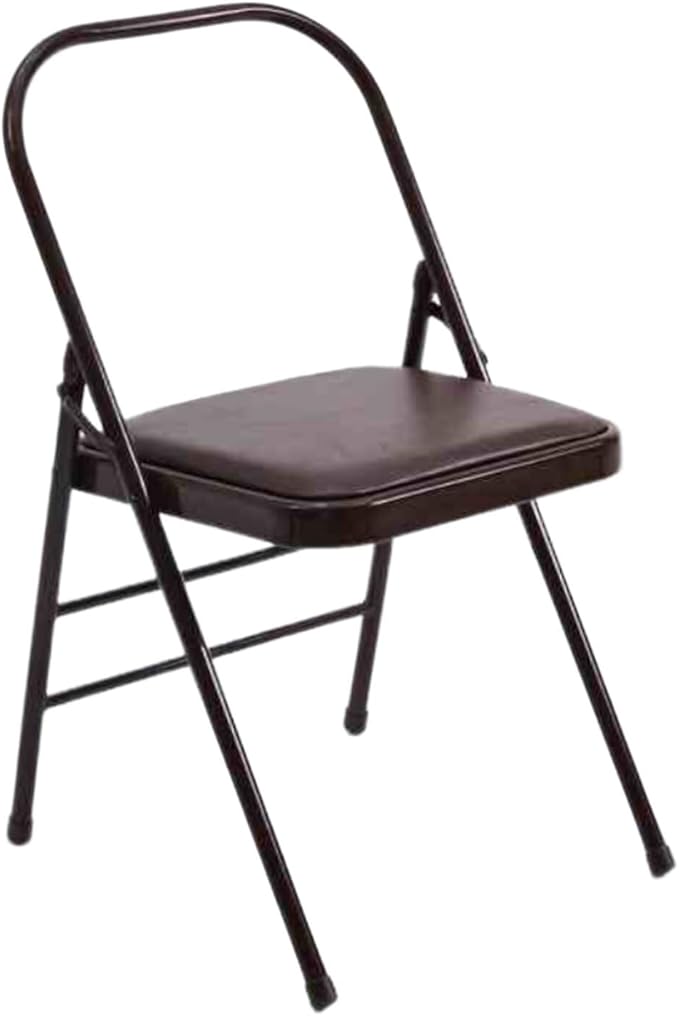 Yoga Chair,Easy to Carry and Store,Soft Sponge Cushion,Foldable Pilates Chair,for Indoor and Outdoor Yoga Studios(Color1)