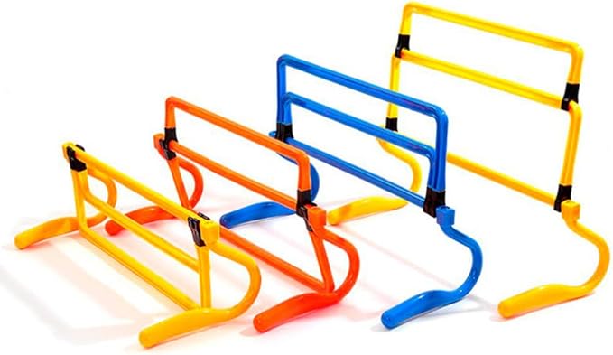 BESPORTBLE Removable Training Hurdles, Agility Ladder Speed Training Equipment, Soccer Training Agility Hurdles(Yellow)