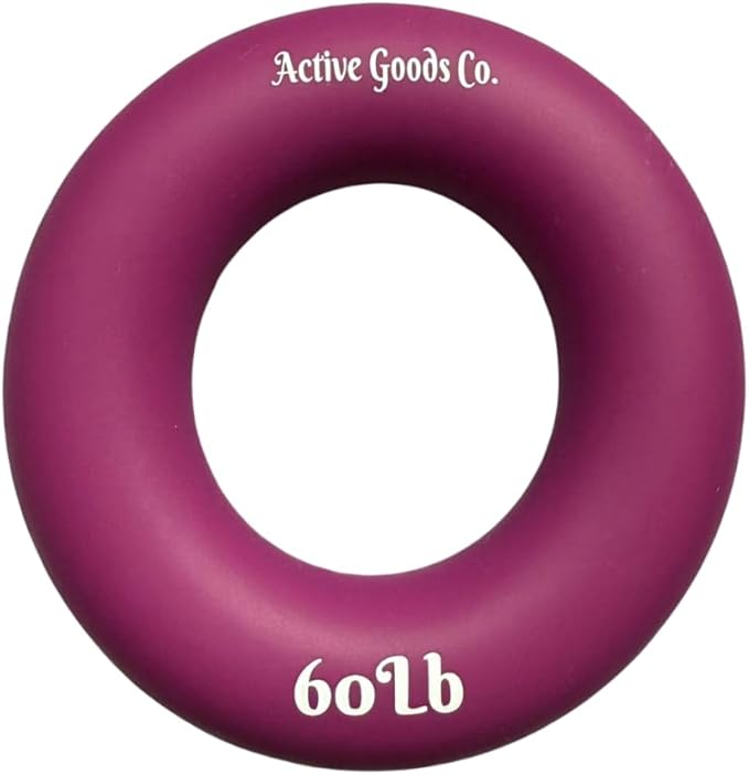 Hand Exerciser - PROFESSIONAL GRADE, Set or Single, Different Sizes. Visit to see more! Bague classique en silicone parfaite pour améliorer la force, la puissance et la vitesse dans les poignets.