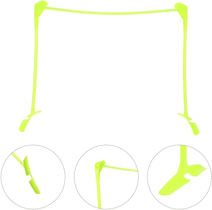 COHEALI Adjustable Foldable Soccer Training Hurdle Plastic Agility Speed Hurdles for Football Athletic Drills and Agility Training Equipment