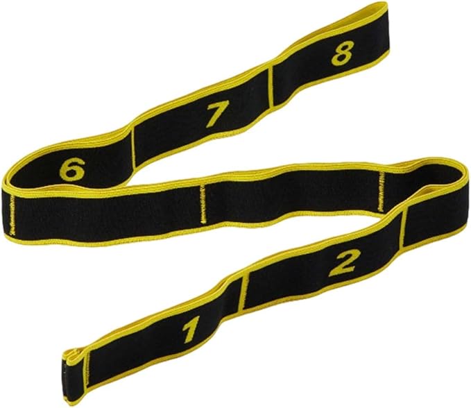Resistance Bands for Working Out, 8-Levels Elastic Adjustable Exercise Band for Women & Men,Booty Legs,Pilates,Yoga,Body Stretching,Stretching Bands for Gym,Training,Physical Therapy,Fitness