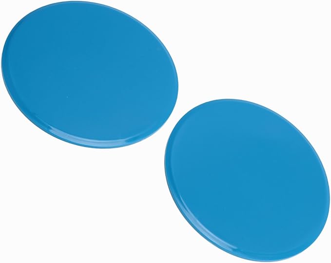 Exercise Core Sliders Discs Dual Sided Compact Portable Ab Workout Equipment for Home Gym Travel ABS 7 Inch 2 Pack