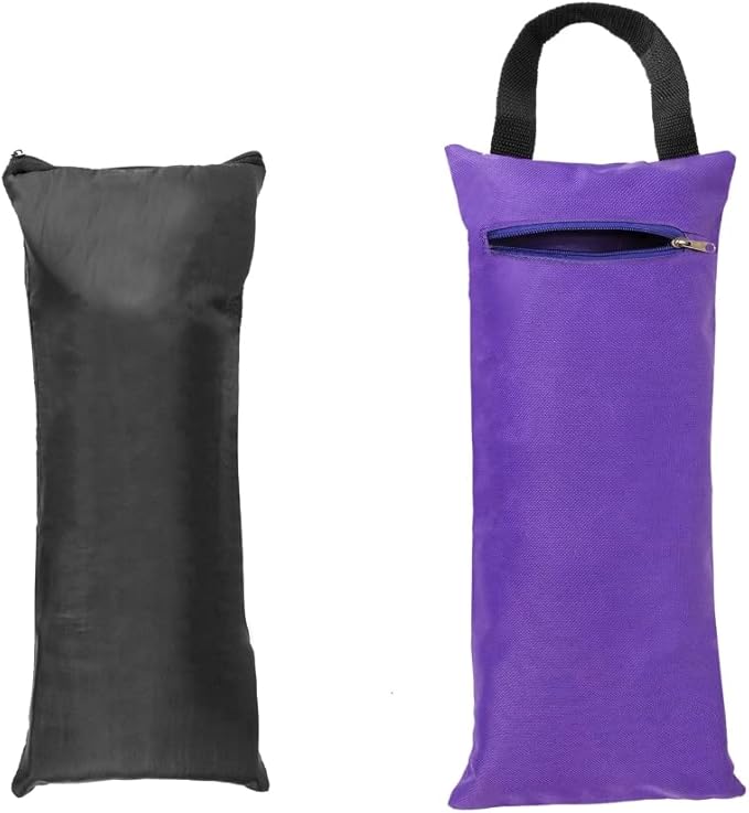 GOGO Yoga Sandbag for Workout Fitness, Unfilled Sand Bag with Waterproof Inner Bag, 16 x 7 Inch