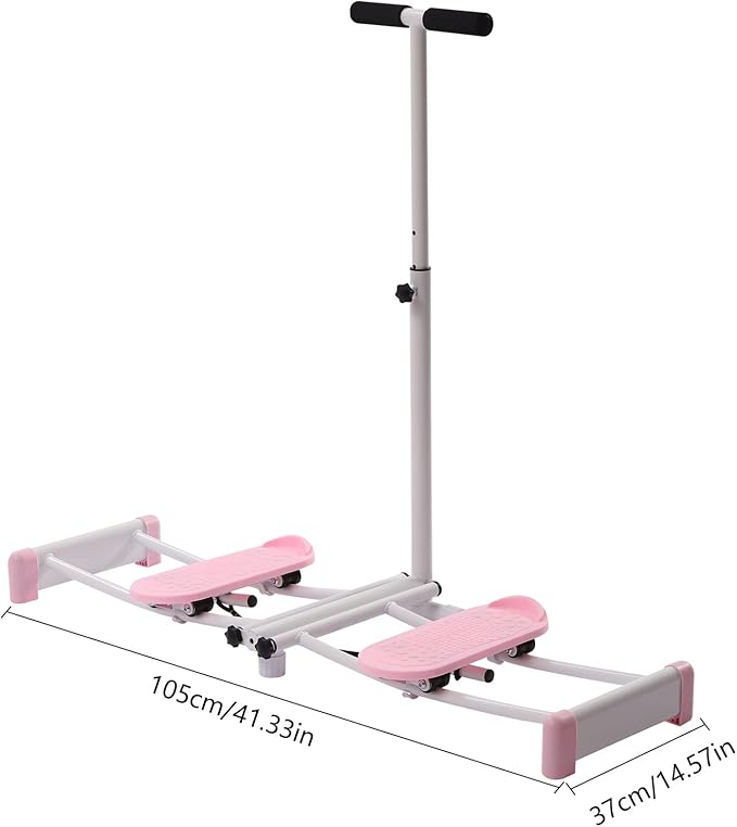 Leg Exercise Ski Machine Strength Training Exercise Equipment, Adjustable Rods Pelvic Floor Trainer Leg Workout Machine Postpartum Repair Improve Sagging Buttocks