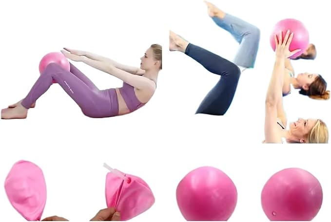 13 Piece Pilates Yoga Set for Women, Home Gym Workout Kit with Resistance Bands, Ankle Weights, Pilates Ring & Loop Bands, Toning Fitness Essentials Starter Accessories(Purple)