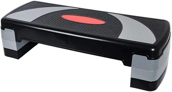 30" Aerobic Step Platform Stepper with Adjustable Height (4"-6"-8") & Anti-Slip Design