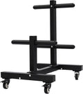 Plate Rack Tree, Large Compact Dumbbell Rack With H-shaped Base, Portable Vertical Mobile Dumbbell Piece Storage Holder Up to 1102.3lbs Load-bearing, Dumbbells Set Stand For Home Gym