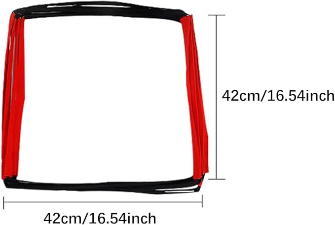 Agility Ladder Football Footwork Ladder Multipurpose Volleyball Flexible Exercise 42 Cmx42 cm Coordination Training Equipment