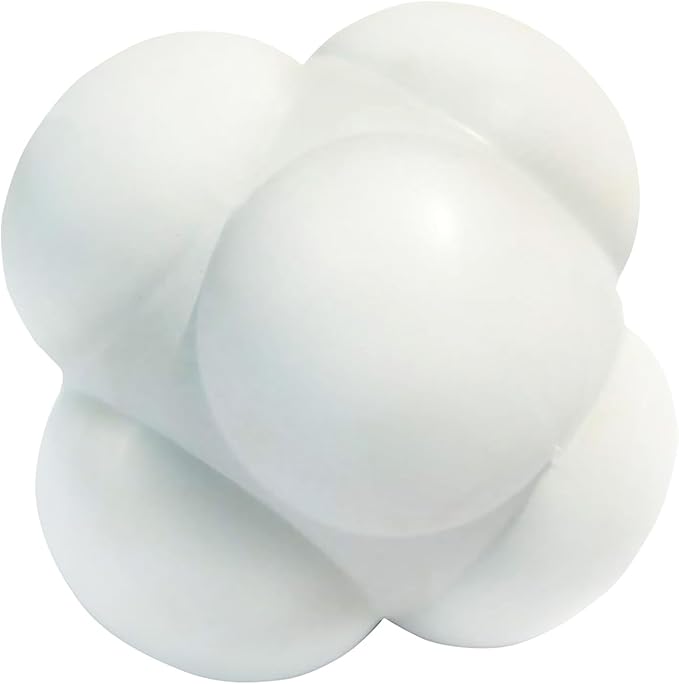 GSE Games & Sports Expert Sports Reaction Balls, Reactivity Ball for Field Training, Agility Trainer for Baseball, Rubber Bounce Balls for Hand-Eye Coordination & Speed Reflex Training