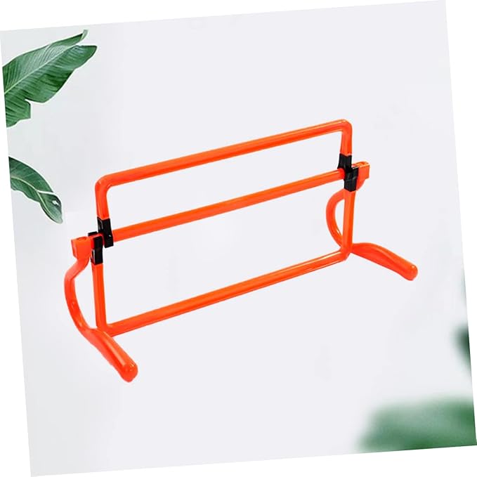 SUPVOX Removable Agility Hurdles for Soccer Training Fitness Equipment for Workouts Durable Football Barriers for Speed and Footwork Development Orange