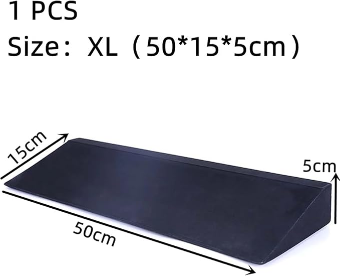 Yoga Wedge Block 1Pcs Yoga Wedge Blocks Foam Stretch Slant Boards Exercise Block Pilates Squats Fitness Accessories For Home Practice,Physical Therapy,Pilates.