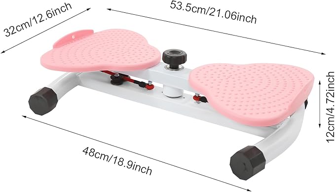 Waist Twister Machine, Ab Twist Board with 220 lbs Weight Capacity, Waist Twister Board Twisting Machine Abs Workout, Home Gym Exercise Equipment for Women Men