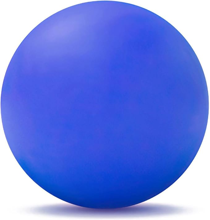 WOVTE Massage Lacrosse Ball for Sore Muscles, Shoulders, Neck, Back, Foot, Body, Deep Tissue, Trigger Point, Muscle Knots, Yoga and Myofascial Release (Royal Blue)