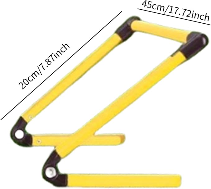 Agility Training Hurdle Speed Training Hurdle Adjustable Height Portable Speed Ladder for Indoor Outdoor Soccer