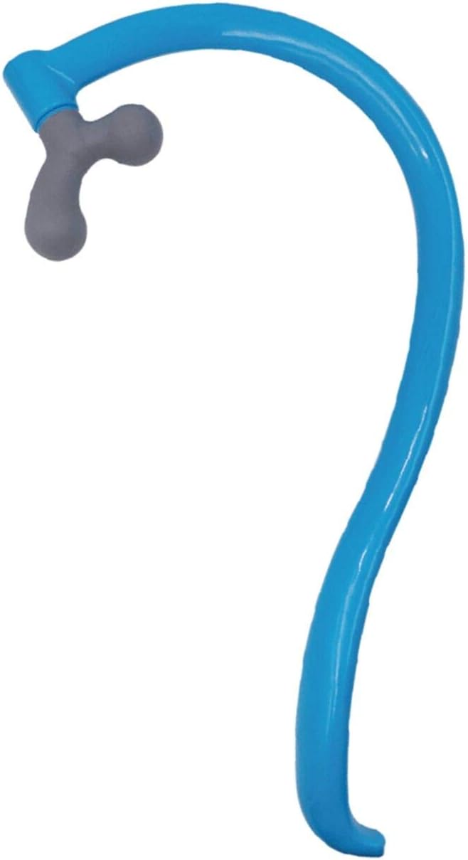 Self Massage Tool - Original Trigger Point Therapy for Back and Neck, Lower Back Massager, Myofascial Release Tool & Deep Tissue Muscle Massage Stick, Shoulder,Leg,Feet, Blue