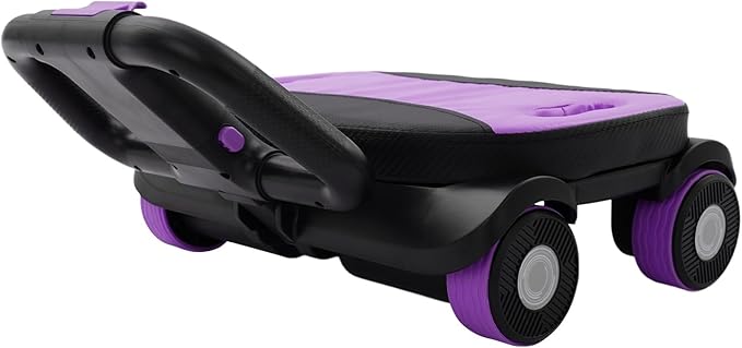 Ab Roller Wheel, 4-Wheel Abdominal & Core Strength Trainer for Home Gym Fitness, Exercise Wheel with Knee Pad for Beginners to Advanced Users
