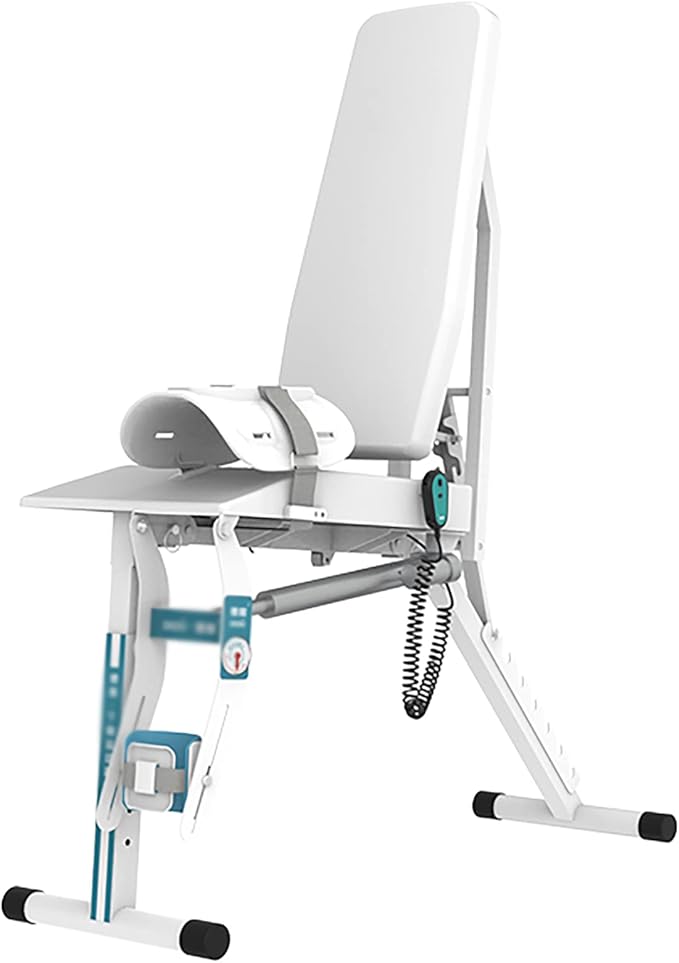 Electric Knee Rehabilitation Trainer, Stroke Hemiplegia Rehabilitation Training Equipment, Lower Extremity Bending and Straightening Training Chair, for Leg Function Recovery(Color:Left Leg)