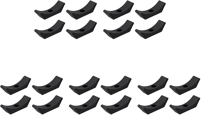BESPORTBLE Dumbbell Rack, 20 Pcs Bracket Wood Tools Adjustable Dumbbell Stand Dumbbell Rack Saddle Dumbbell Racks Weight Rack Replacement Dumbbell Holder Workout Equipment Workout Tool