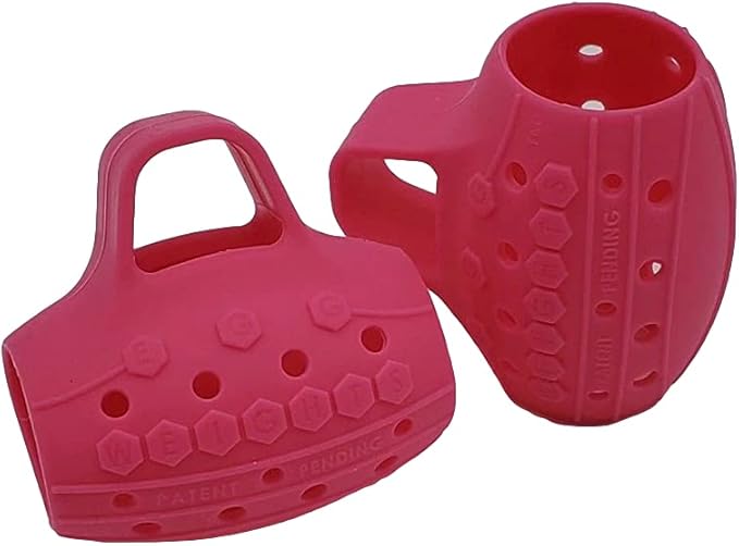 Egg Weights Colored Cardio 2.0 lbs Pair Replacement Grips Anti-Slip Silicone Rubber Finger Loop for Cardio Egg Weights