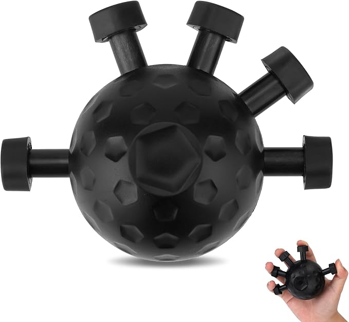 Finger Grip Strengthener, Finger Exerciser Grip Strength Trainer Hand Gripper Strengthening Devices Small Squeeze Training Tools for Musician Rock Climber Fitness Enthusiast