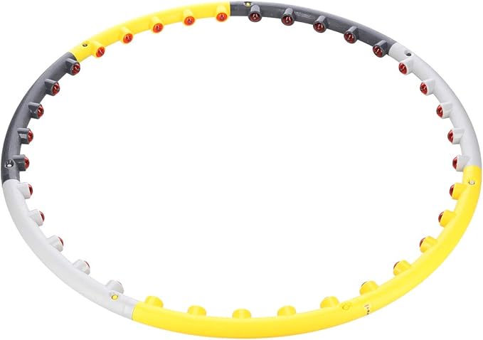 HMS Hula Hoop Fitness for Adults Abdominal Trainer Training Device with Magnets Diameter 85 cm