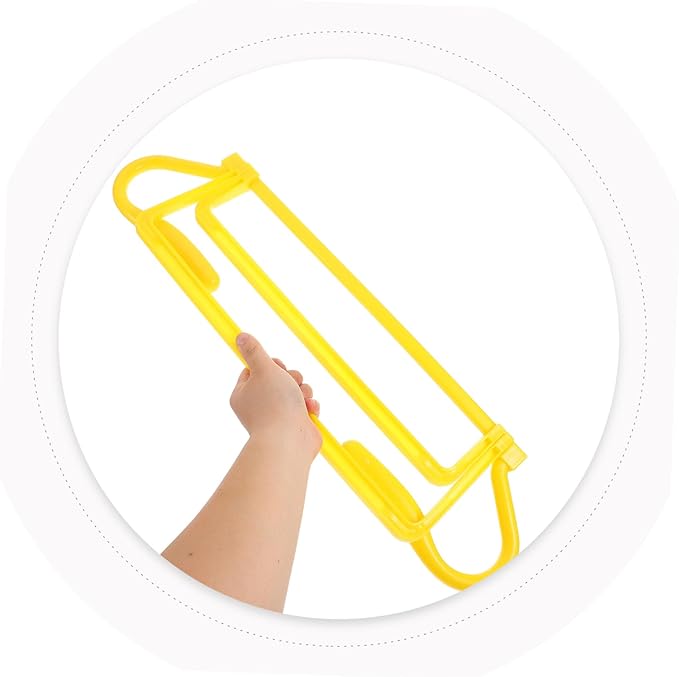 Toyvian Adjustable Height Agility Hurdles Detachable Soccer Training Equipment for Speed and Agility for Athletes for Football and Basketball Training