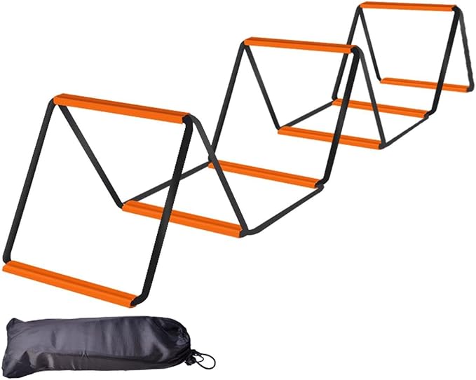 Agility Ladder Football Footwork Ladder Balance Foldable Agility Training Equipment Speed Ladder for Outdoor Sports Workout