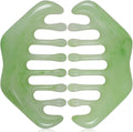 2pcs Massage Comb, Guasha Scraping Scalp Comb, Multi-Functional Handheld Head Massage Tool, Meridians Massager for Head Caring, Relaxation, Physical Therapy, Acupoint Treatment - Plastic Material