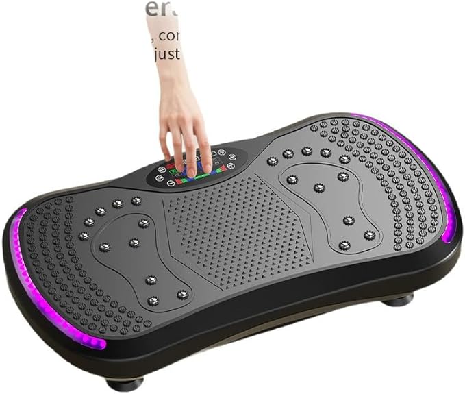 Vibration Plate Exercise Machine, Health & Fitness Full Body Vibration Platform for Weight Loss Home Fitness, 450 Lbs Capacity Shake Platform ﻿