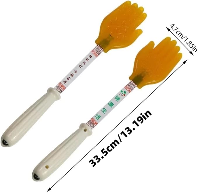 Ergonomic Silicone Body Acupoint Hammer Pat, Flexible Slap Board for Back and Shoulder Relief, Manual Patting Board Massage Tool for Muscle Tension, Portable Activator Slapping Tool for Full Body
