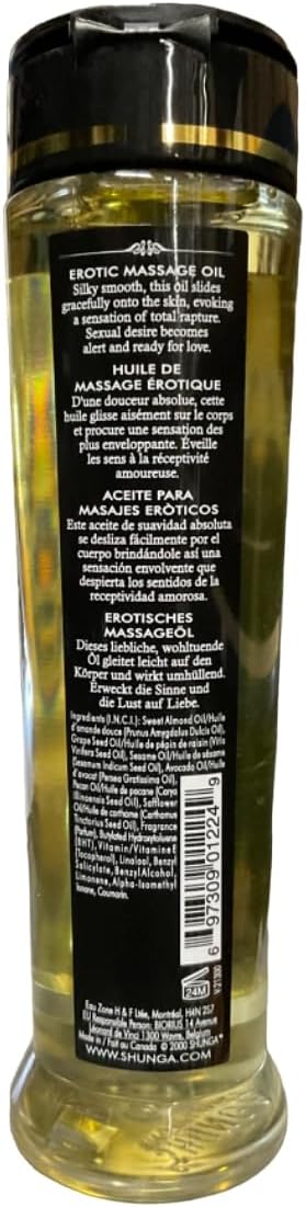 Shunga Erotic Massage Oil- Island Blossoms