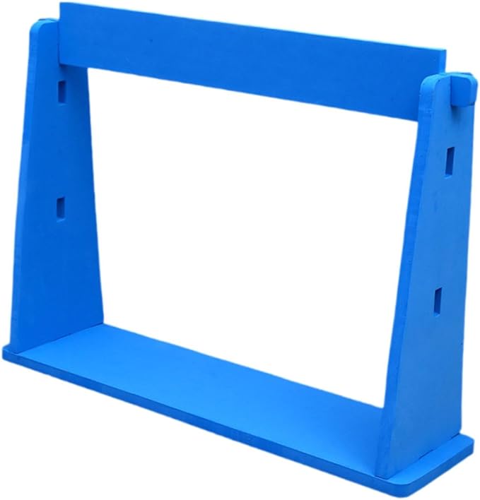 Agility Training Hurdle,Agility Speed Training Equipment,Improves Strength Jumping Bar Set Adjustable for Football Athletic, Blue