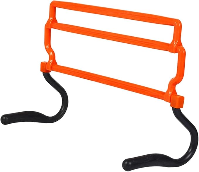 Speed and Agility Hurdles Soccer Exercise Equipment Foldable Height Adjustable Sports Hurdles for and Field Outdoor