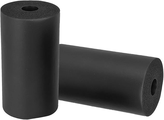 Foam Roller Pad Replacement for Leg Curl and Extension Machines, for Home and Gym Workout Equipment, Fits 20-22mm Tube Diameter