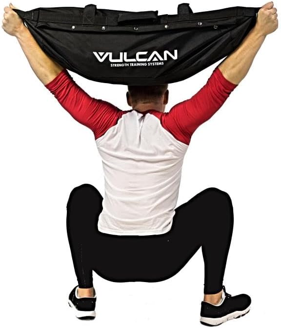 Vulcan Sandbag Trainer – Adjustable Heavy-Duty Workout Sandbag for Strength Training and Functional Fitness | 1050D Ballistic Nylon, Reinforced Filler Bags, Multi-Grip Handles for Cross-Training